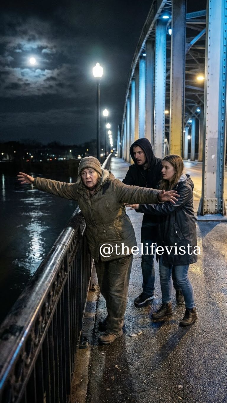 “Hello, river,” my daughter-in-law whispered as she shoved me into the water. My son stood there smiling. They thought my $80 million was already theirs. But that night, when they came home… I was sitting in the chair, waiting.