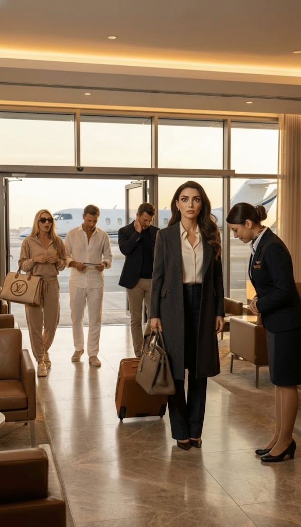 My husband’s sister decided I wasn’t worthy of being there. She crossed out my name, replaced it with her yoga instructor’s, laughed as boarding began, and told me to go home. Everyone looked away—my husband included. Then the crew halted everything, turned toward me, and formally welcomed me aboard… as the owner.