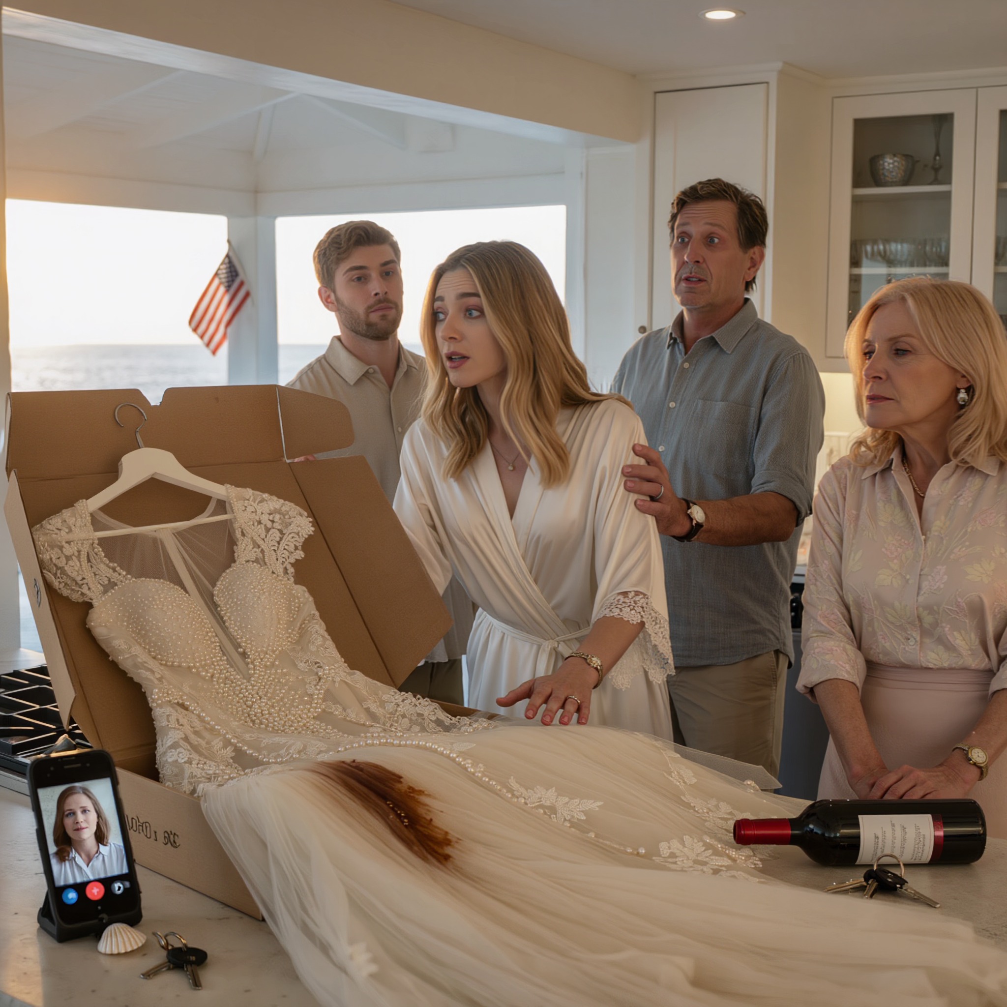 My Stepmother “Accidentally” Destroyed My Late Mom’s Wedding Dress That I Was Saving For My Wedding. When She Asked To Borrow My Beach House For Her Anniversary, I Agreed. Then “Forgot” To Mention The Sewage Backup I’d Known About. HER PERFECT CELEBRATION WAS LITERALLY FULL OF SH*T….