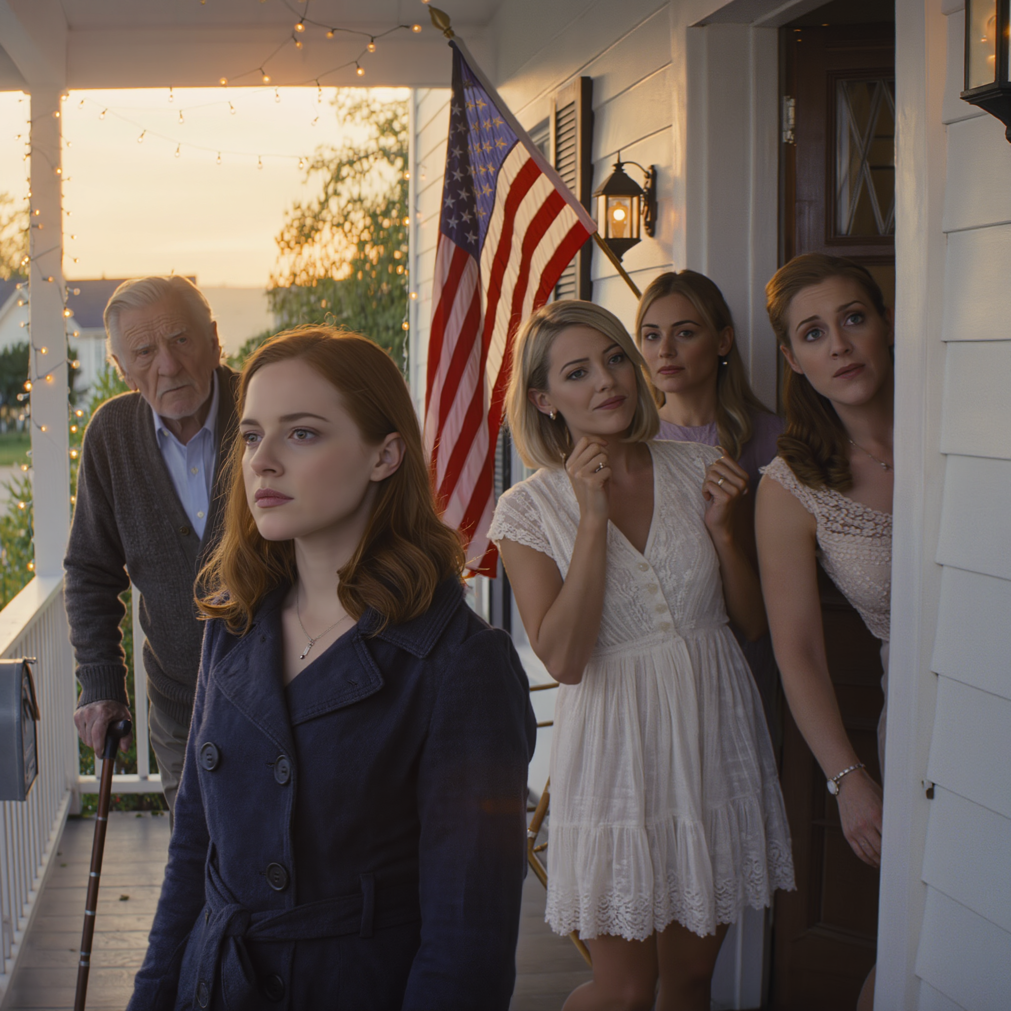 “How’s life in the apartment I paid for?” — Grandpa’s question split dinner in two: I counted loose change, my sister sipped a gold-rimmed cup, my mother stayed silent — the next morning, the Buick stopped in front of the red-brick building and a lock had to answer…