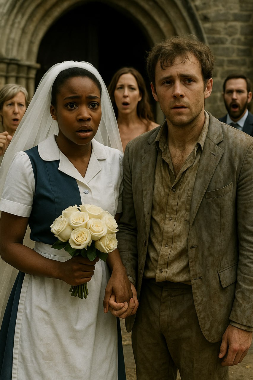 Eine schwarze Kinderfrau heiratet einen obdachlosen Mann – die Gäste lachen auf der Hochzeit, bis er das Mikrofon ergreift und Folgendes sagt…