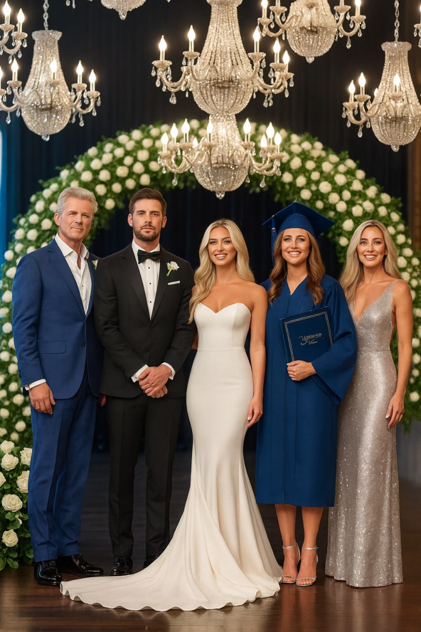 Mein Vater drohte, meine Studiengebühren zu streichen, wenn ich nicht zur Hochzeit meiner Schwester gehe – doch als ich mit einem versteckten Ordner auftauchte, brach alles zusammen, was sie über mich zu wissen glaubten.