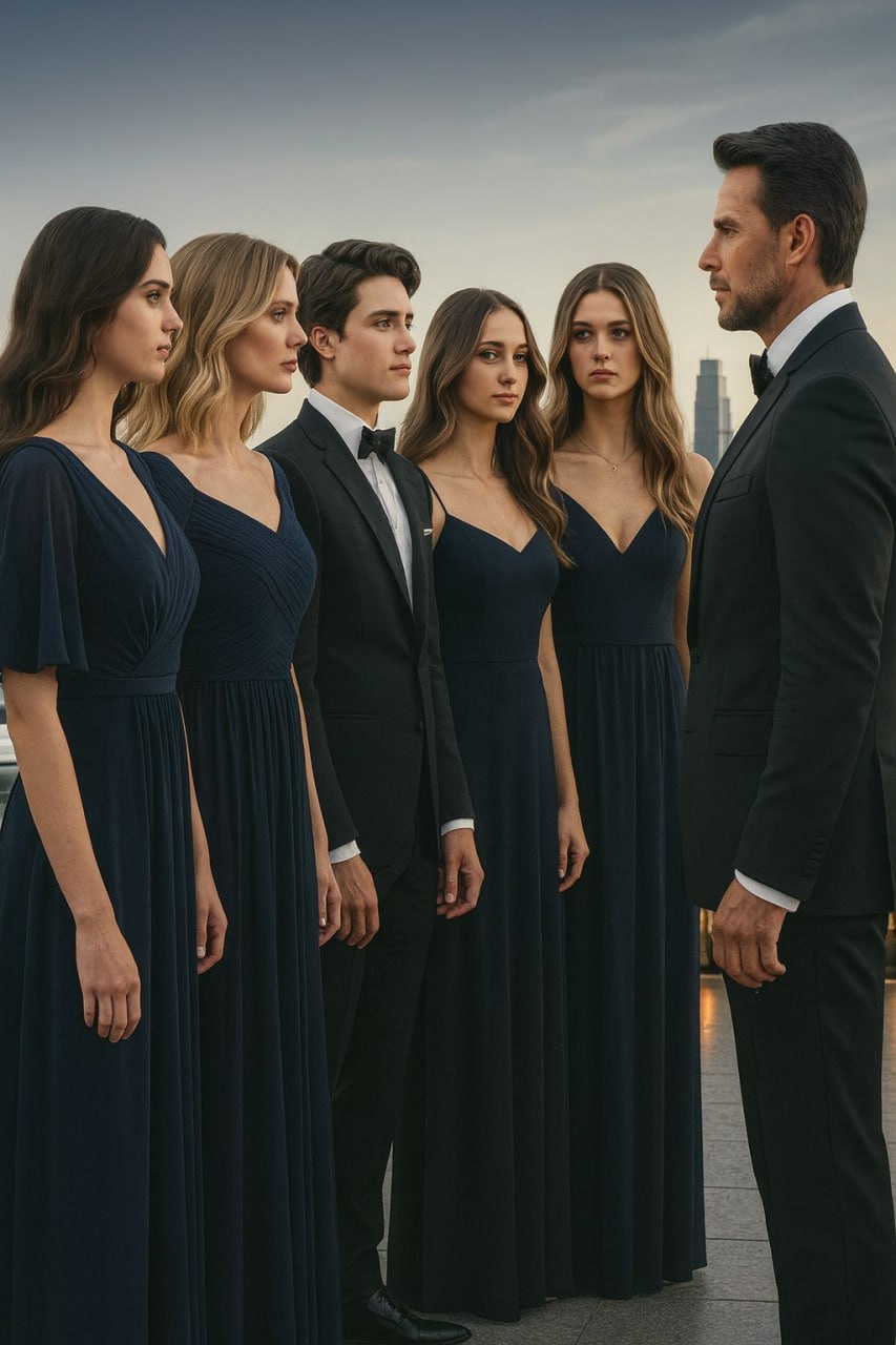 Mein Ex-Mann verließ mich, weil ich keine Kinder bekommen konnte – 17 Jahre später betrat ich seine Gala mit vier Gesichtern, die er niemals erwartet hätte“