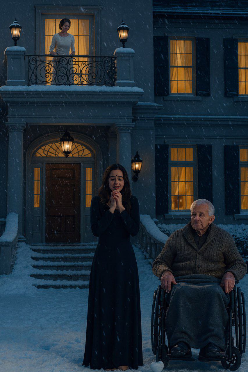 Meine Eltern zwangen meinen Großvater und mich an Heiligabend in einen heftigen Schneesturm hinaus und sagten, wir würden eines Tages zurückkehren, um auf Knien um Hilfe zu bitten — bis sich schließlich die eisernen Tore öffneten und die Kameras einschalteten. Dann offenbarte sich, dass er der geheime Milliardär war, der bereitstand, jede Lüge, jeden unterschlagenen Dollar und jedes grausame Wort, das sie jemals über uns gesagt hatten, ans Licht zu bringen.