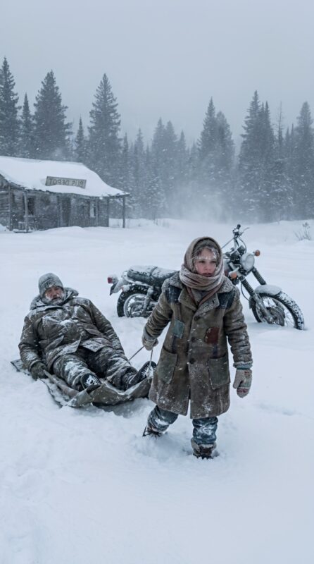 Sie rettete einen Fremden, den der Sturm zum Erfrieren zurückgelassen hatte, ohne je zu ahnen, wer er wirklich war.