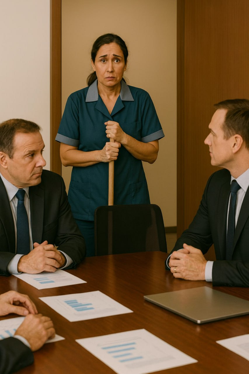 „Die Putzfrau beherrschte neun Sprachen bei einer Firmenbesprechung… und am nächsten Tag wurde sie einbestellt“