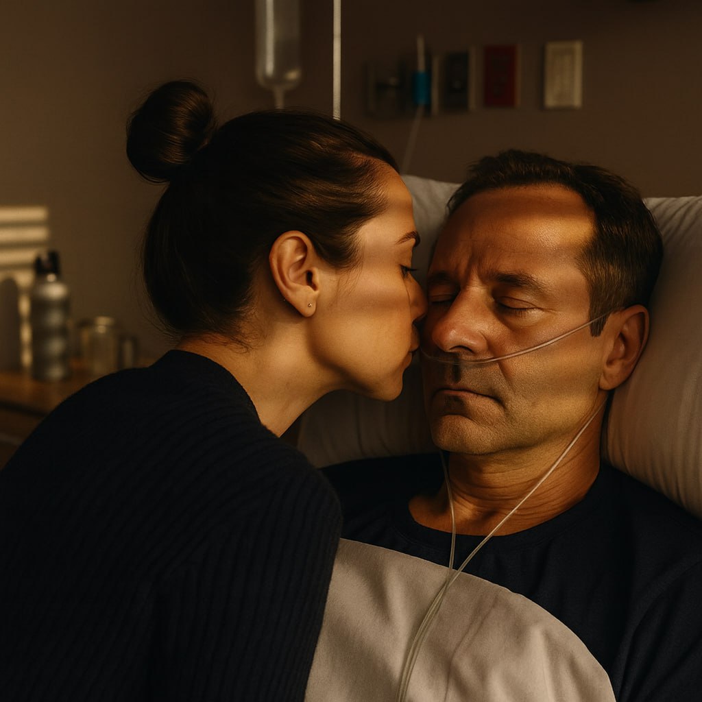 Zwölf Jahre lang wusste sie, dass ihr Mann untreu war – und schwieg. Sie kümmerte sich um ihn, war die vorbildliche Ehefrau … bis sie ihm auf dem Sterbebett einen Satz zuflüsterte, der ihn erschütterte und sprachlos machte: Die wahre Strafe hatte gerade erst begonnen.