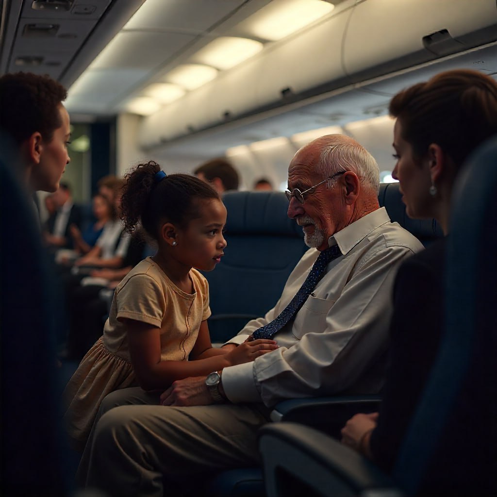 Ein 12-jähriges afroamerikanisches Mädchen rettete einem Millionär das Leben, der während eines Fluges einen Schlaganfall erlitt – und schon am nächsten Tag sollte sich ihr Leben für immer verändern.
