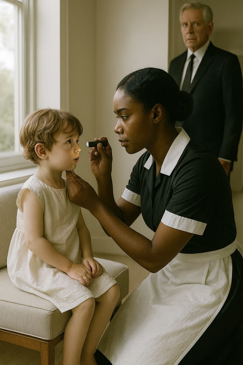 Die Tochter eines Milliardärs wurde blind geboren – bis die neue Haushälterin die Wahrheit entdeckte… „Papa, warum ist es immer so dunkel?“