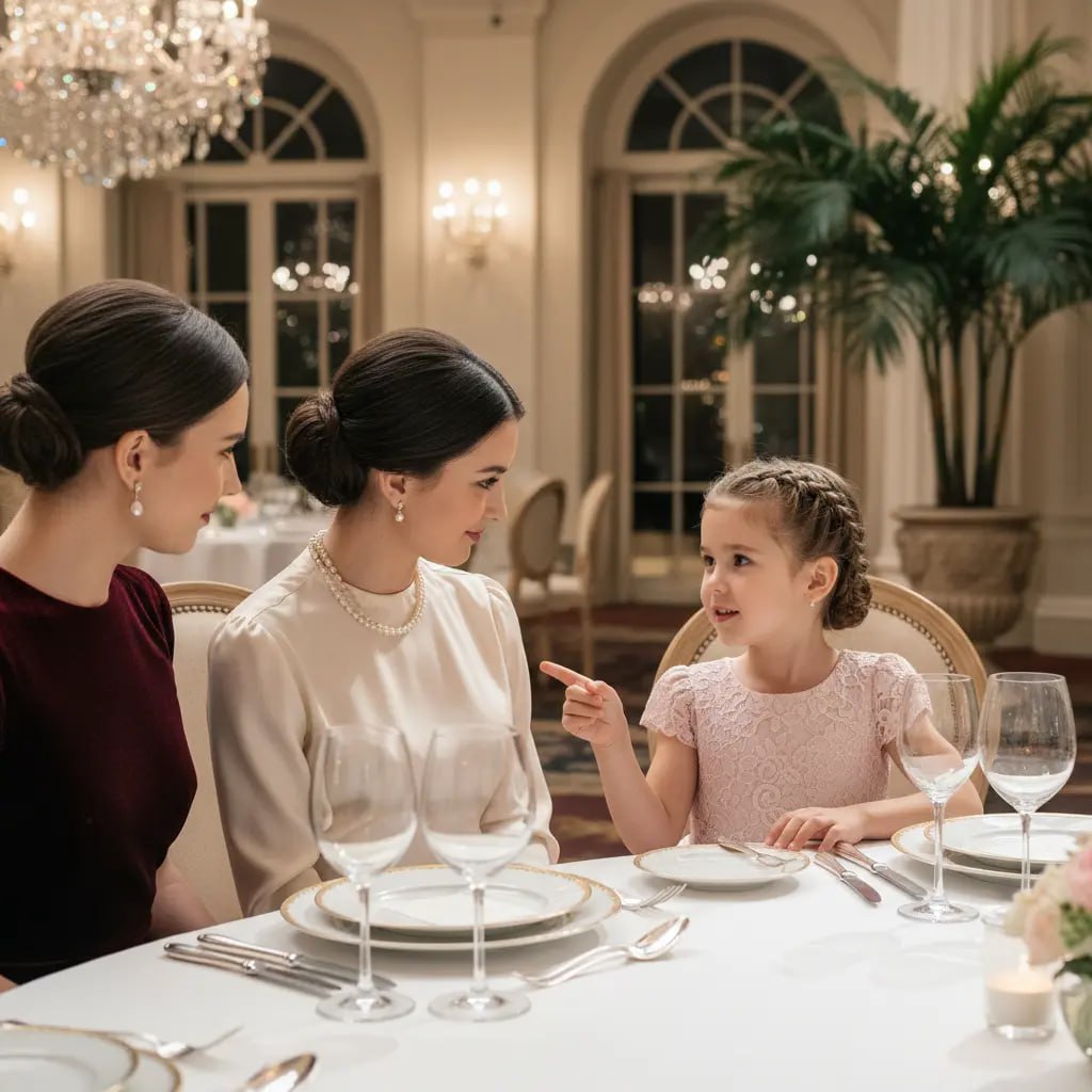 Auf der Geburtstagsfeier meines Mannes zeigte unsere vierjährige Tochter plötzlich auf eine Frau und sagte: „Mama, das ist die Frau mit den Würmern.“ Zuerst musste ich lachen und hielt es für kindlichen Unsinn – doch dann beugte sie sich zu mir und flüsterte mir das Geheimnis zu, das ihr Vater ihr streng verboten hatte zu verraten.