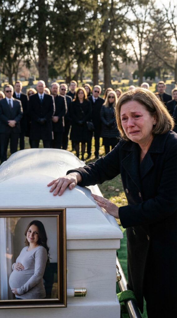 Two hours after burying my eight-months-pregnant daughter, my phone rang. “Ma’am,” the doctor whispered urgently, “you need to come to my office now. And please—don’t tell anyone. Especially not your son-in-law.” My hands trembled. “She didn’t die the way you think,” he added. As the call ended, one terrifying question echoed in my mind: What was my husband hiding from me?