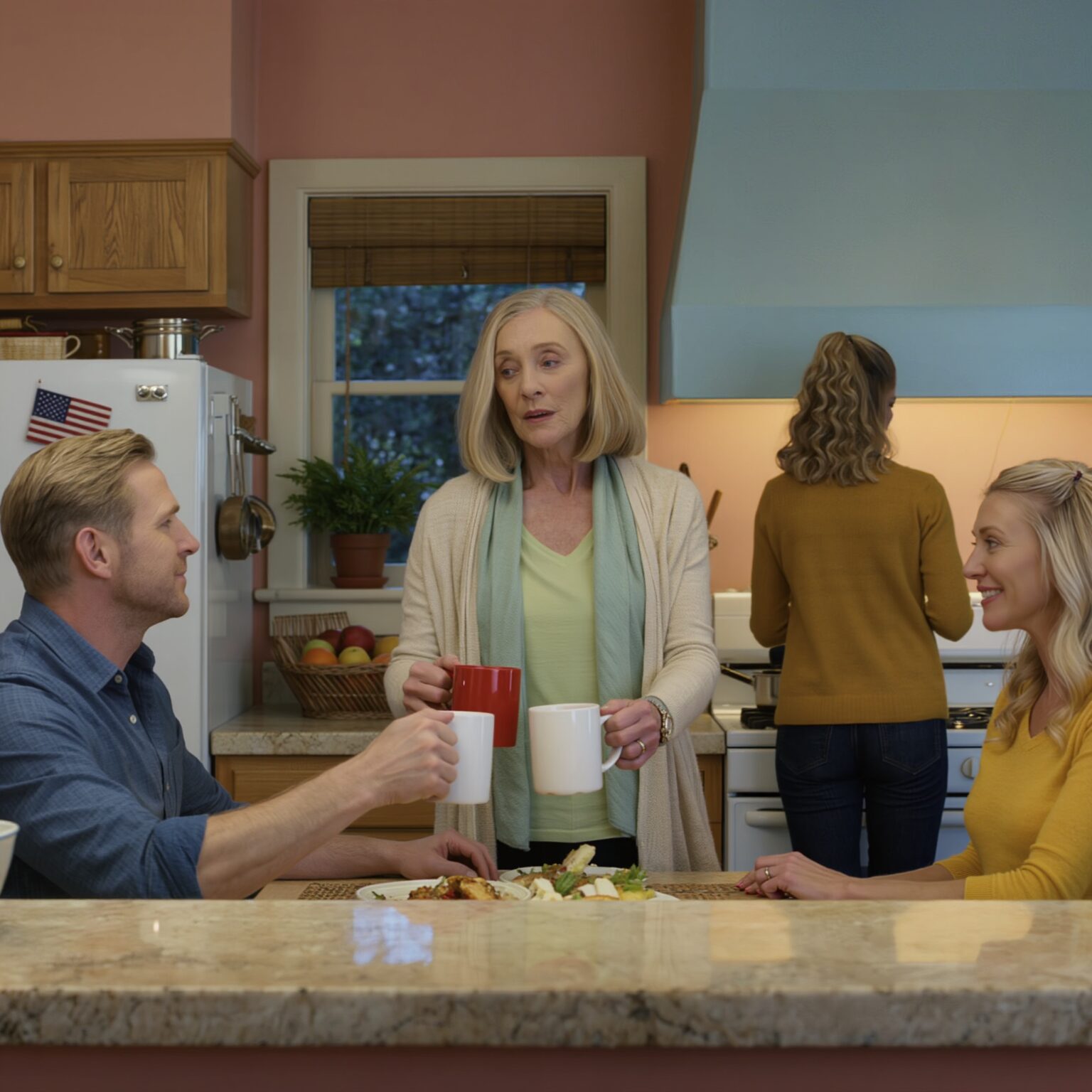 ‘Mom, try this cup of chocolate. I made it just for you.’ My daughter handed me a cup of hot chocolate, smiling sweetly. Its smell was a bit strange so I didn’t want to drink it. While she turned away, I switched cups with her husband. Twenty minutes later, a shrill scream rang out in the kitchen