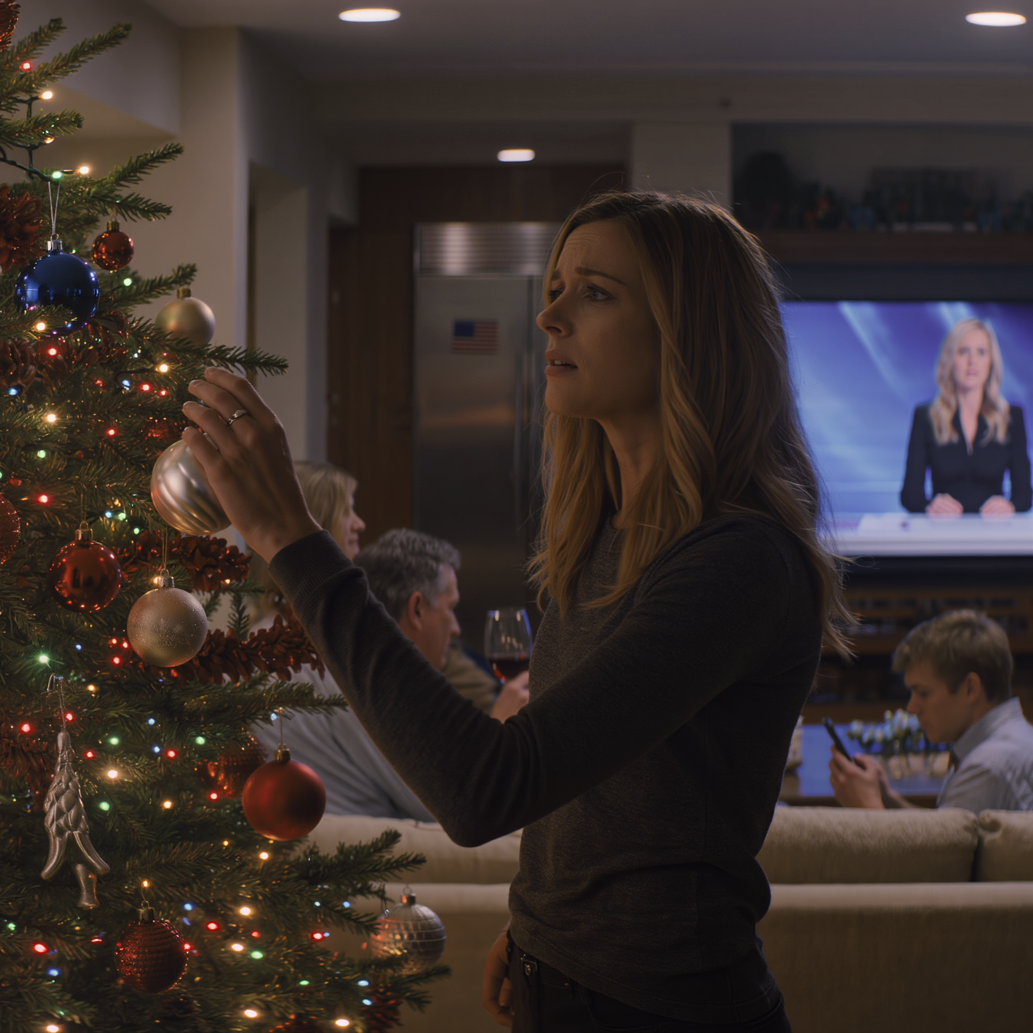Christmas, my mom sighed: “She’s UNEMPLOYED AGAIN…”, my dad nodded: “Almost 30 and CAN’T HOLD DOWN A JOB,” my brother raised his glass: “Here’s hoping you find something stable next year”… I quietly kept decorating the tree, until the TV flashed “BREAKING NEWS: the identity of the mysterious female founder of a tech company has just been revealed…” and the name the anchor was about to read left my entire family at the dinner table stunned into silence.