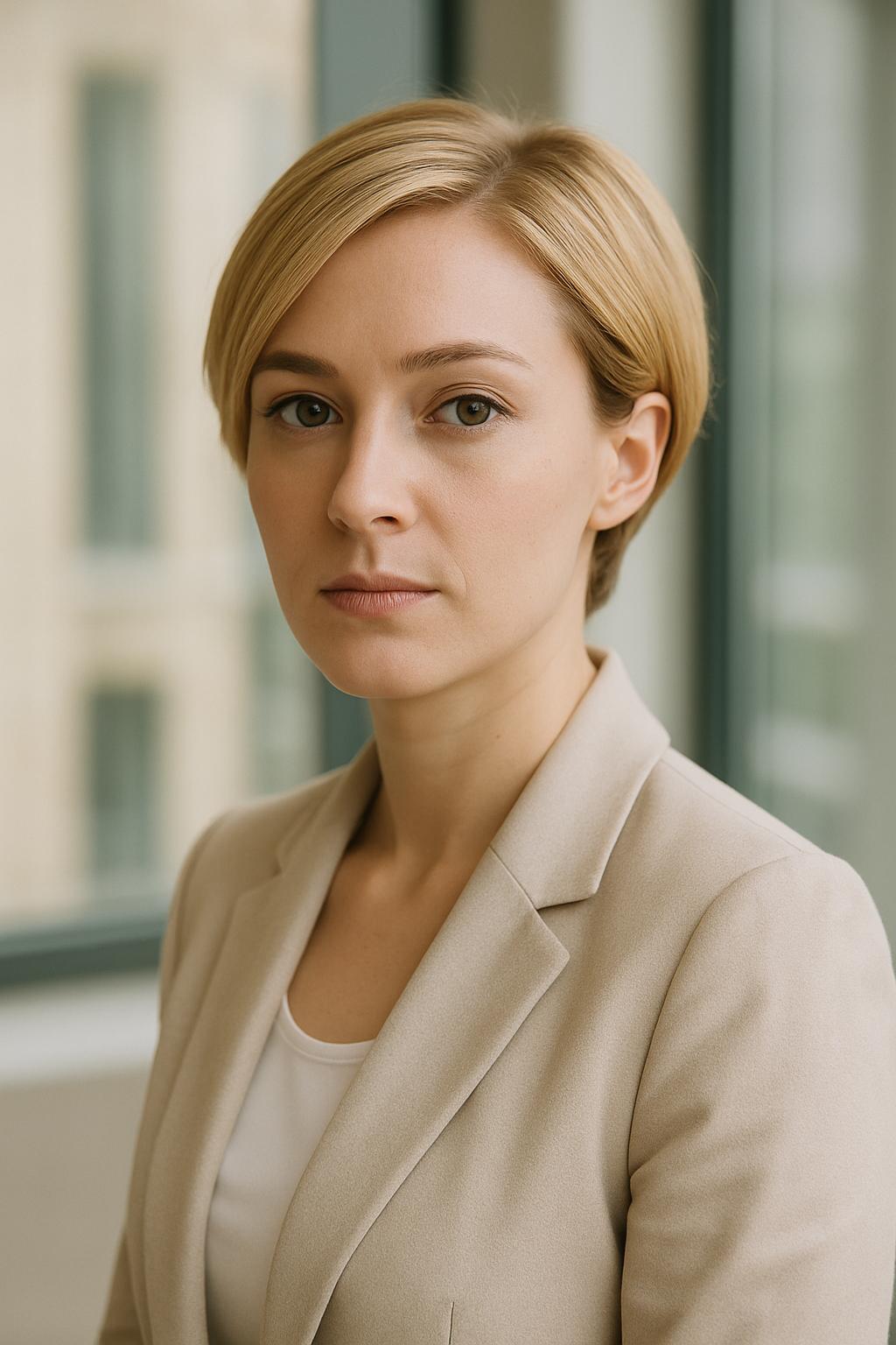 «Ich besitze ein eigenes Unternehmen, das mir monatlich rund anderthalb Millionen Euro Reingewinn bringt.» — enthüllt sie kühl, während Konrad kreidebleich zurückweicht