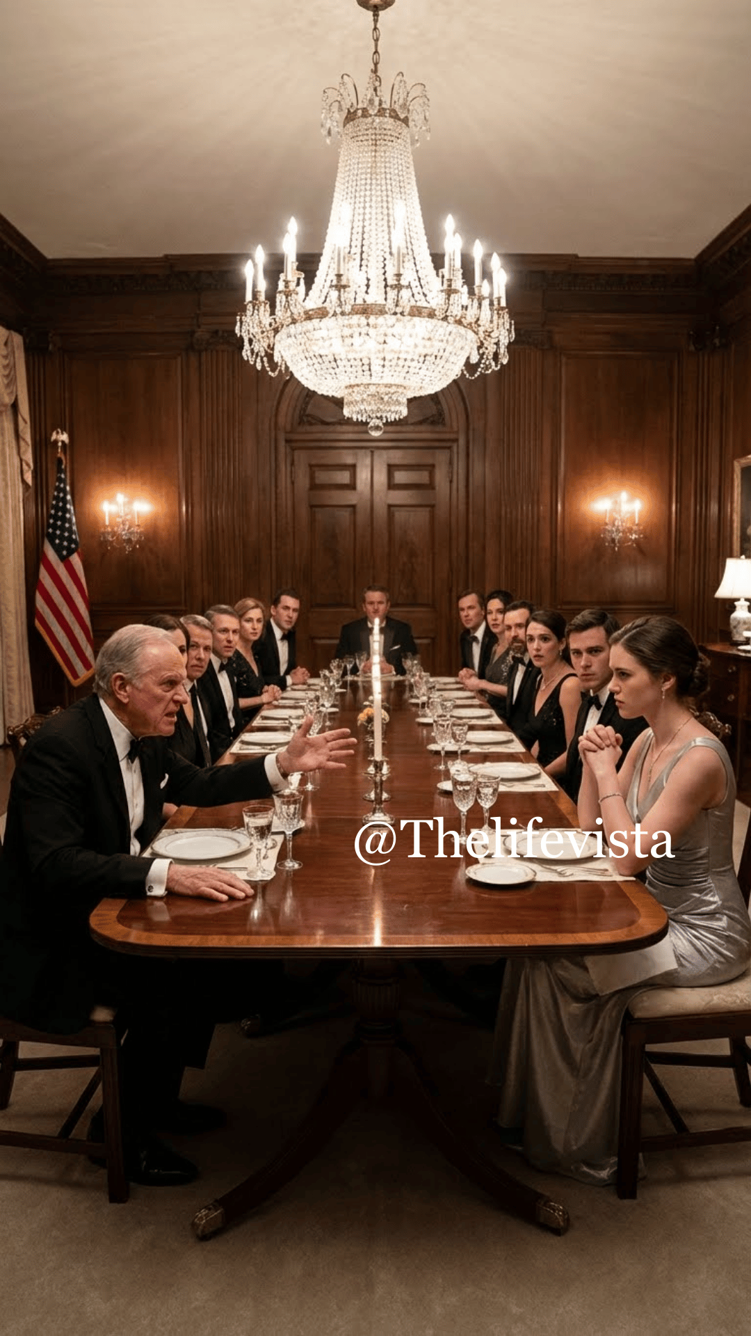 My blood ran cold as my boyfriend’s father sneered, “Street trash in a borrowed dress,” across the silent table. The billionaire met my gaze, lingering on my humiliation. Twenty-three elite guests sat frozen, watching me unravel. I stood slowly, pulse racing, a smile touching my lips. Empires collapse quietly