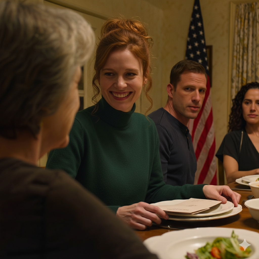 “GRANDMA, TONIGHT MOM AND DAD ARE GOING TO TAKE YOUR MONEY…”—my 6-year-old granddaughter whispered while it was still dark, and I understood right away there was a plan in this house that had been rehearsed; the “family” dinner suddenly became a stage, words sweet as honey but cold as a knife, and I just smiled—because that night, someone would be shocked to see I was no longer an “easy-to-lead old lady.”