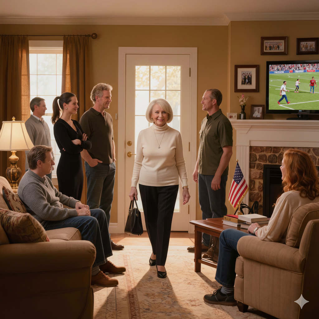“This isn’t your family,” my daughter-in-law said coldly, without hesitation. The living room went quiet. And the part that still haunts me is this: no one corrected her.