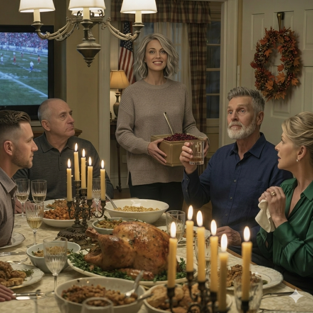 At Thanksgiving, My Father Raised His Whiskey and Announced to 31 People, “I’m Done Pretending She’s My Daughter”—So I Stood Up Smiling, Walked to the Hall Closet, and Brought Back the One Small Thing He Never Thought I’d Touch