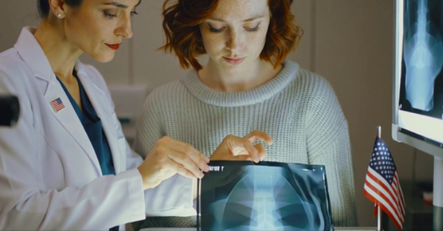 My brother broke my ribs, my mom whispered, “Stay quiet—he has a future,” but my doctor didn’t blink; she saw the bruises, looked at me, said, “You’re safe now,” and then picked up the phone.