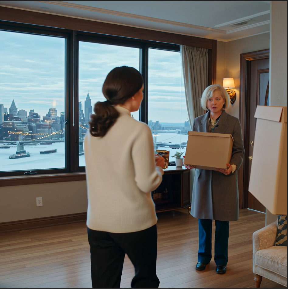 I bought a luxury penthouse in silence. Days later, my family showed up with boxes and one sentence: “Your sister’s moving in.” I smiled, offered coffee, and let them think they were about to take over.