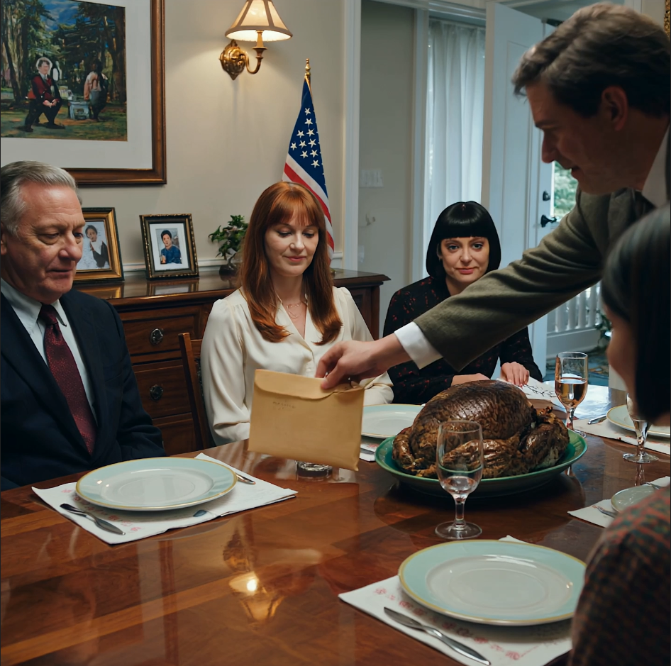 At Thanksgiving dinner, my parents slipped me a $10,000 check and a one-way ticket to disappear from their lives. My sister caught my “reaction” on camera. I smirked, took the money, but I didn’t tell them what I’d done earlier.