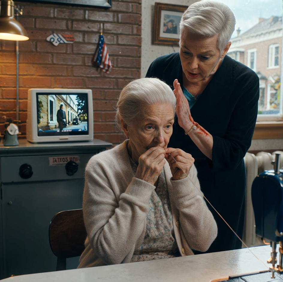 My daughter passed away four years ago. I sent her husband $900 every month to help care for my granddaughter. One day, a neighbor pulled me aside and said, “Stop sending money. Check the security camera—I saw a woman with a scar on her arm…” What I heard next left me terrified.