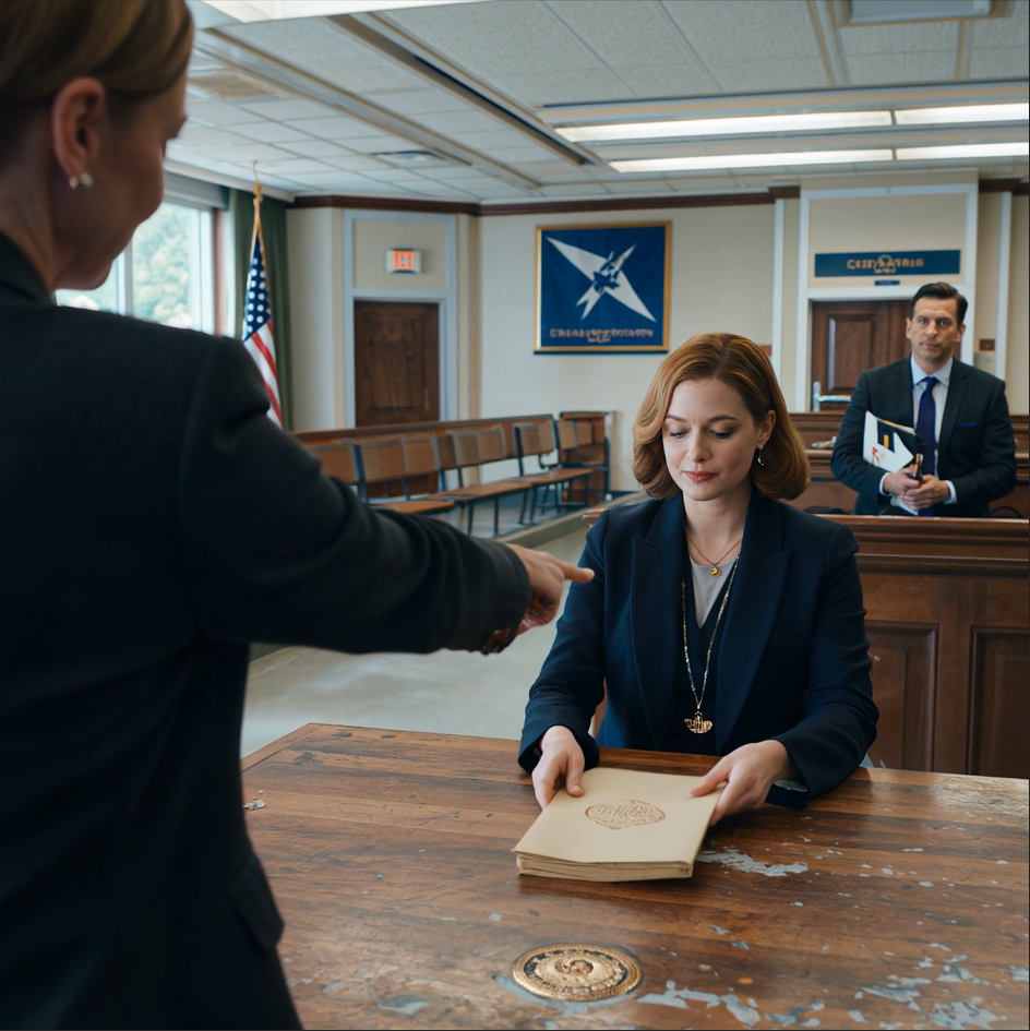 “She is mentally incompetent,” my mother screamed in court, pointing at me like I was evidence. I didn’t say a word. Then the judge leaned forward and asked her attorney, “Counselor… do you truly have no idea who she is?”