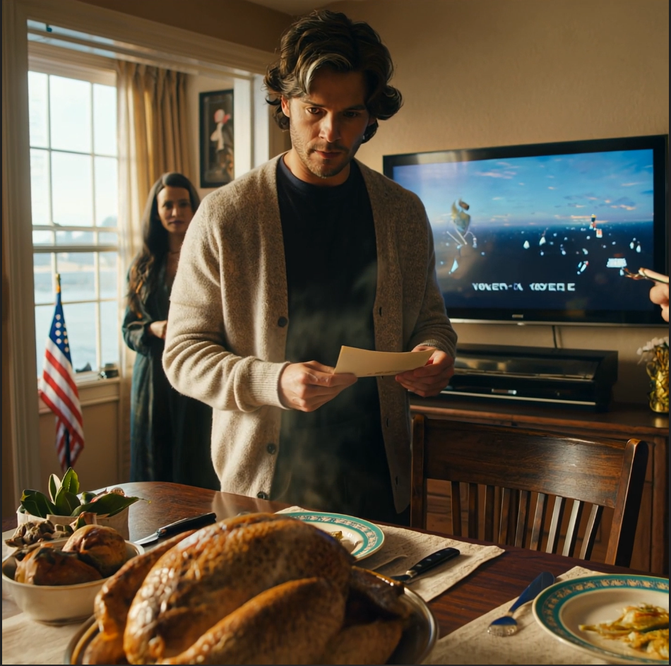 I thanked my grandfather for the $200 check. He stopped carving the turkey, looked me straight in the eye, and said, “The gift I wired you was half a million dollars.” The knife hovered over the platter, steam rising, and every warm Thanksgiving sound in that Carmel dining room suddenly felt rehearsed.