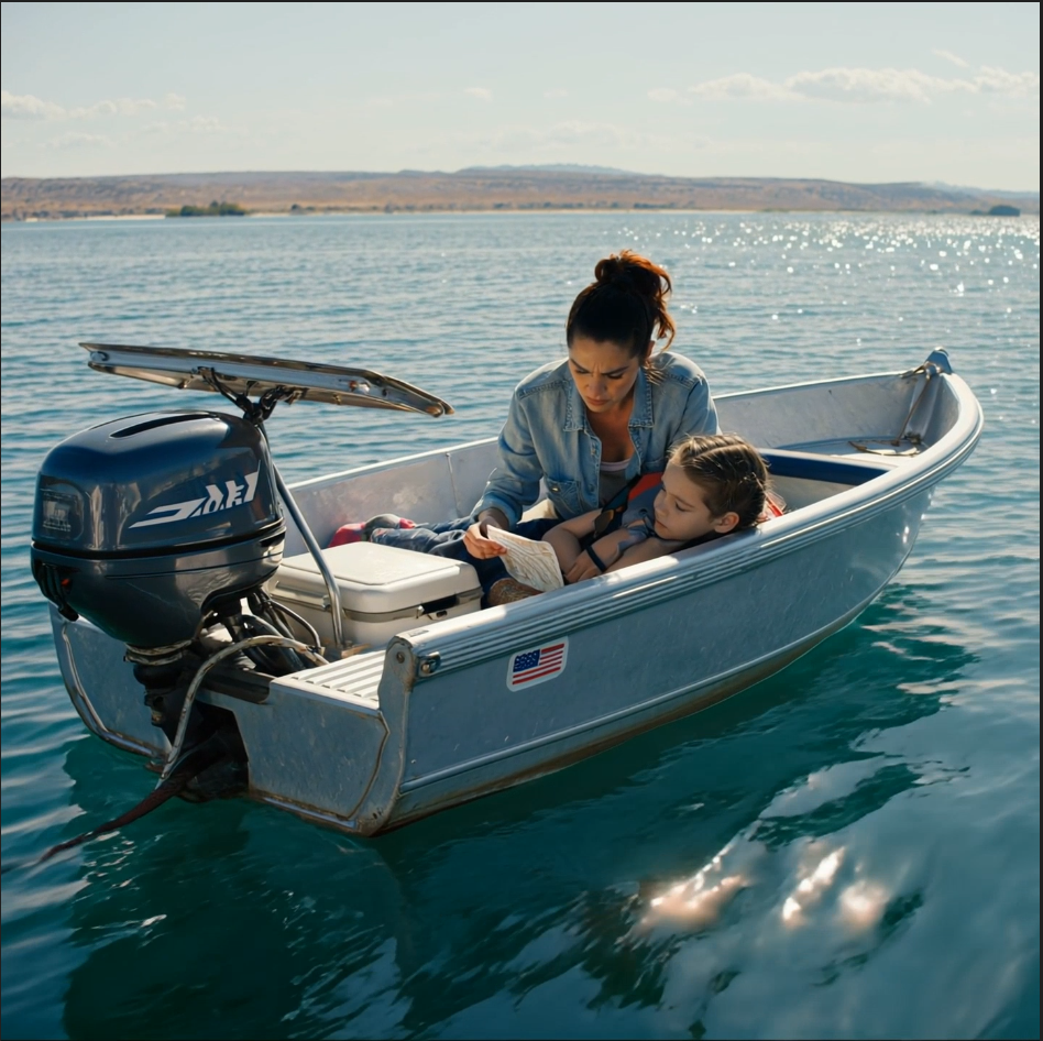 On a family trip, I woke up in a small boat in the middle of a lake. It was just me and my twelve-year-old daughter. No oars. My son and his wife were gone. There was a note: “You chose this.” I didn’t cry. I did something they never expected. Five hours later…