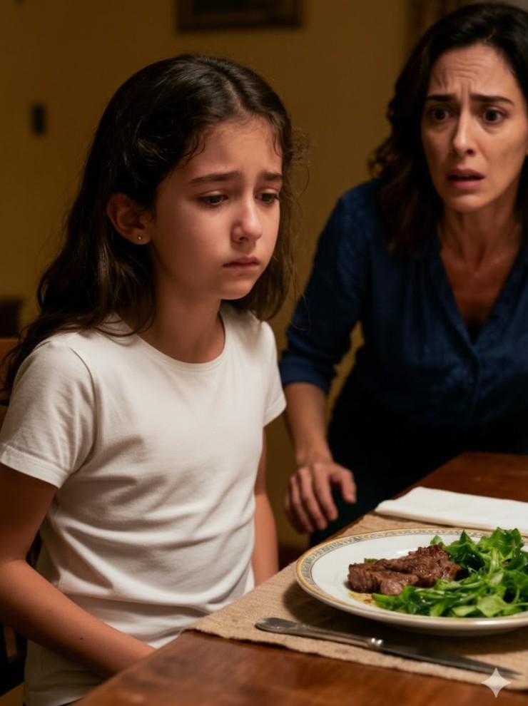 Die fünfjährige Tochter meines Mannes aß fast nichts, seit sie bei uns eingezogen war – bis ich den Grund herausfand.