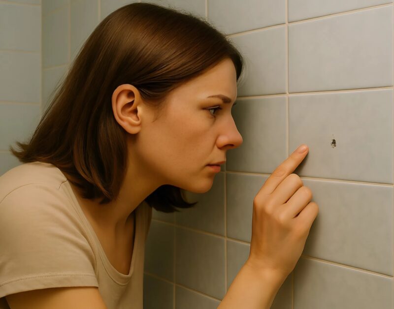 Una donna ha fatto entrare un idraulico in casa sua e una settimana dopo ha trovato un piccolo buco nel muro del bagno che prima non c’era: la donna è rimasta scioccata nello scoprire a cosa servisse quel buco.