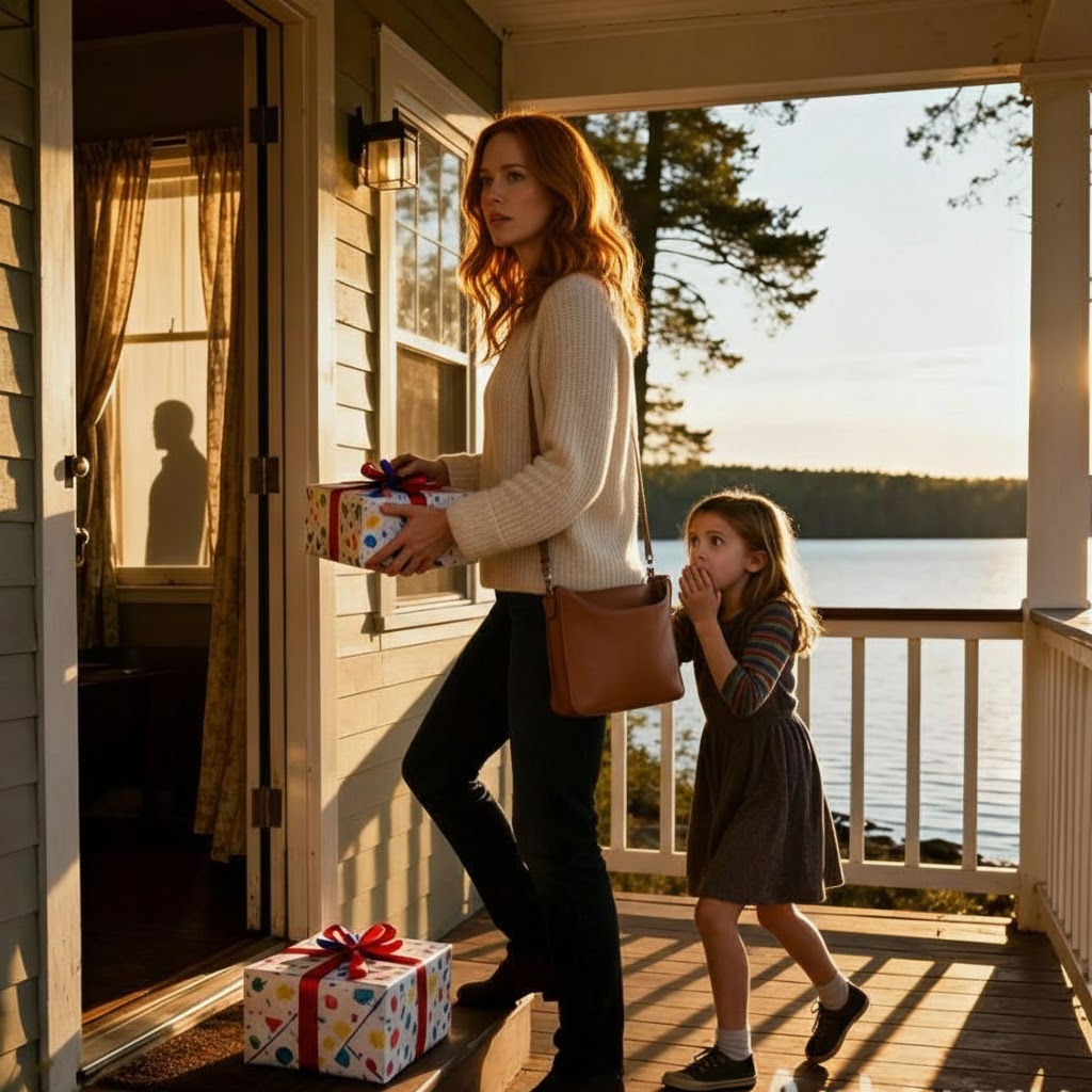 Andai alla casa delle vacanze di mia madre con un regalo di compleanno tra le mani, il cuore già stretto da un nodo che non si scioglieva.