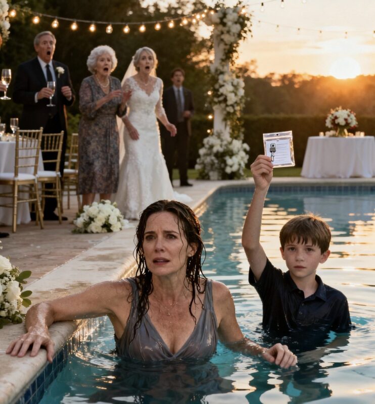 Au mariage de ma sœur, ma mère m’a dit : « Tu es célibataire et seule. Tu n’as pas besoin de la maison. Donne-la à ta sœur. » Comme j’ai refusé, elle m’a jetée dans la piscine.
