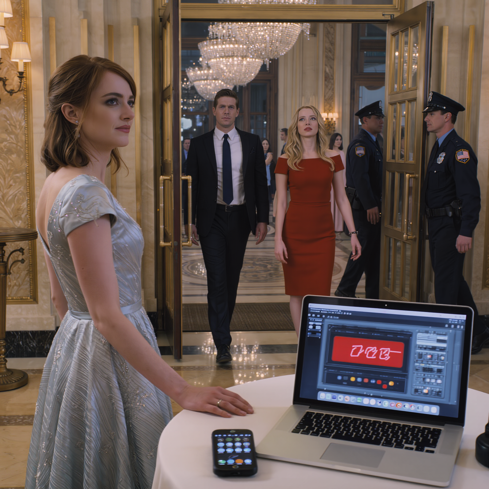 ‘I hope you had a pleasant stay, sir,’ I said as my husband and his mistress walked into the lobby of the hotel I managed, impeccably dressed for the party and smiling as if I were invisible, confident he could use my access to divert our shared savings without a trace while I had been monitoring every login and every keystroke for weeks, when the receptionist asked for confirmation, his smile vanished, and the door behind him closed, every mistake would be paid for.