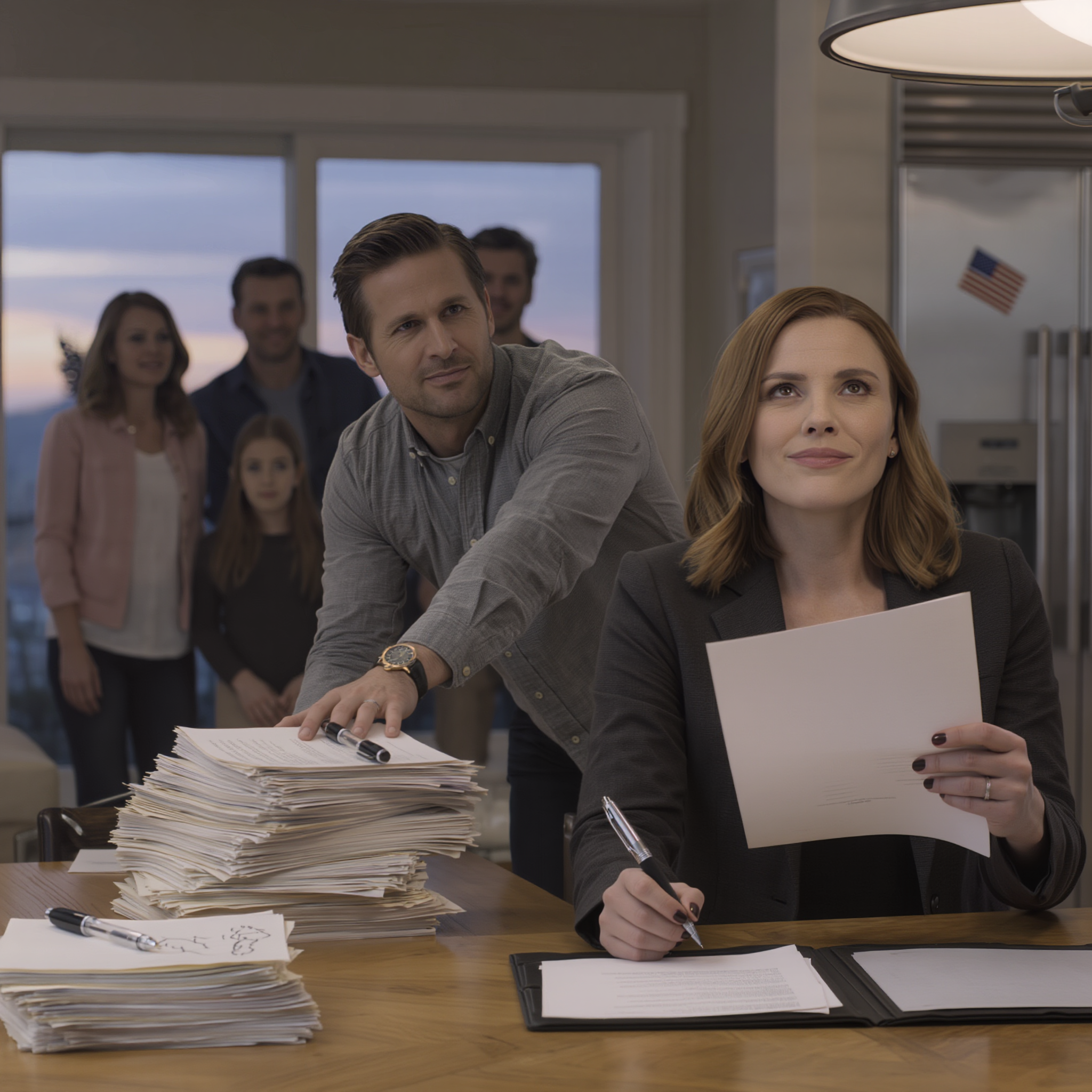 My husband called while I was at work and said, ‘I just inherited millions of dollars. Pack your bags. Get out of my house immediately!’ When I got home, the divorce papers were ready. I read each page, signed without trembling, put the pen back on the table, and smiled: ‘Good luck… you’ll need it.’