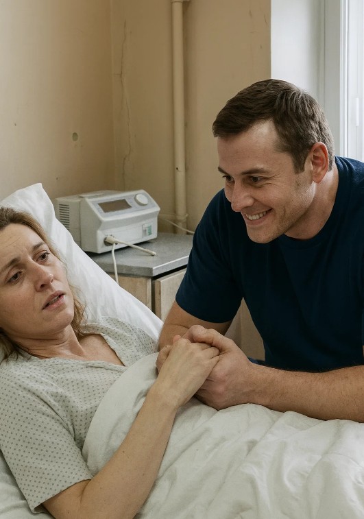 Am Krankenbett flüsterte mein Mann: „Alles, was dir gehört, wird mir gehören.“ Doch ihm war nicht bewusst, was ihn am nächsten Tag erwarten würde.