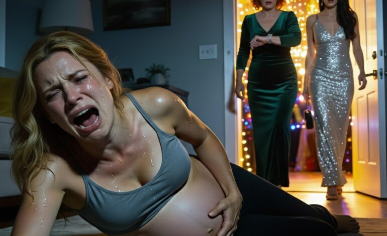 «Mamma… ti prego… sto per partorire.»