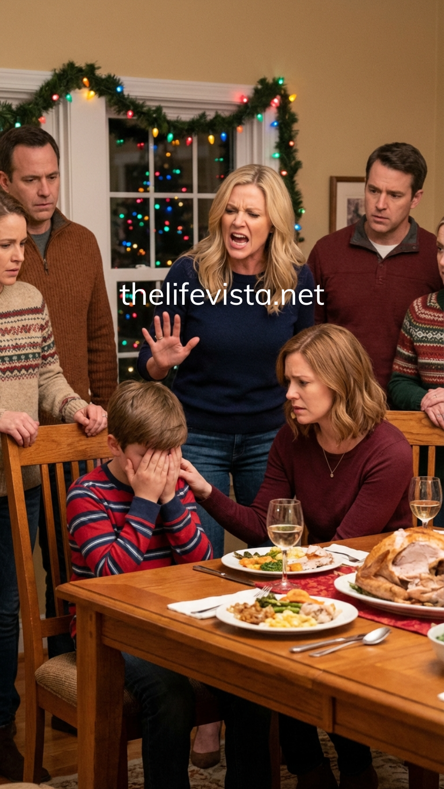 She Slapped My Child at Christmas Dinner—And That Was the Moment Everything Changed