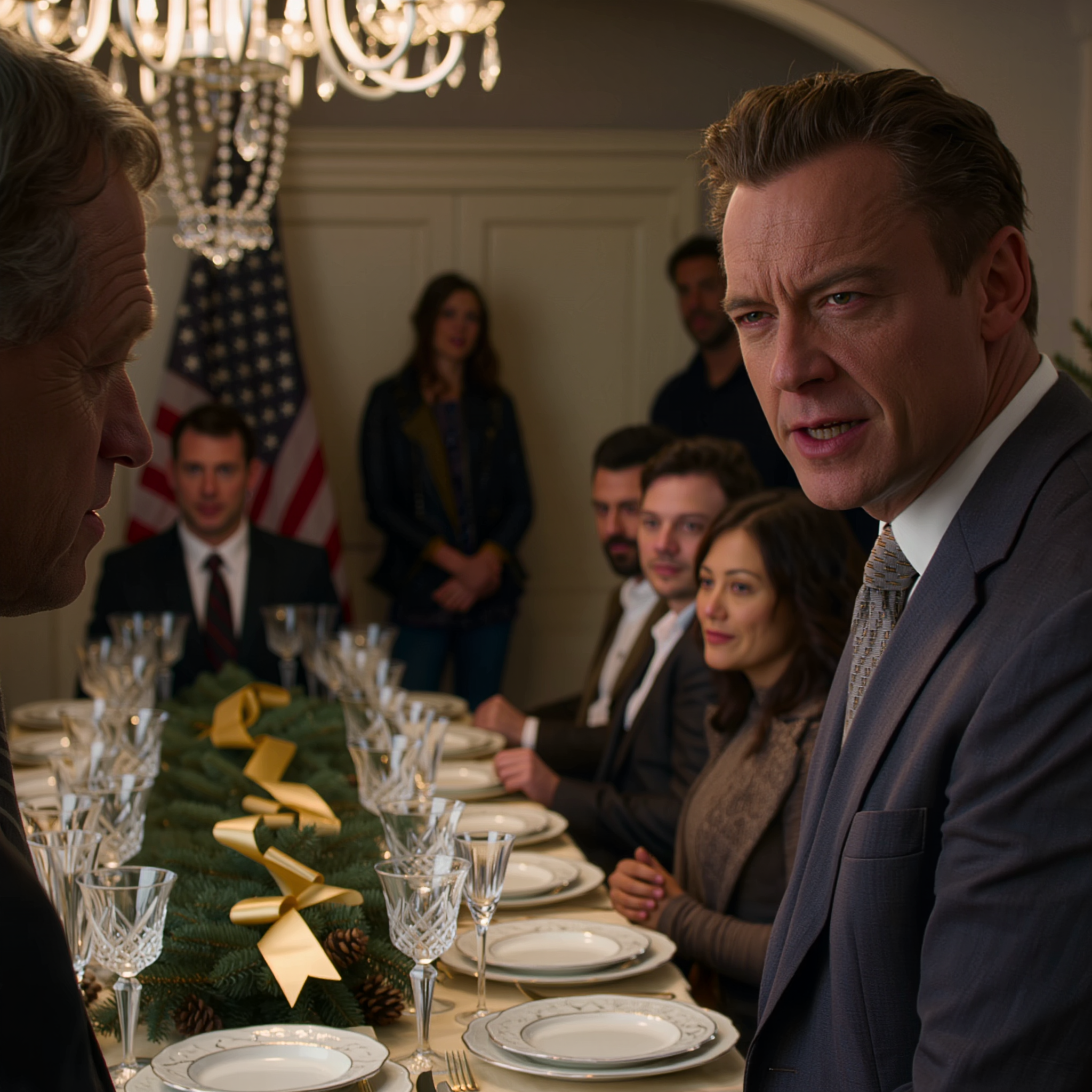 My mother smiled and told the guests I was “just an office assistant,” and my father piled on with, “at least she has a job” — I kept quietly setting the Christmas table until Uncle John opened The Wall Street Journal and looked at me as if he had just realized he had gotten everything wrong