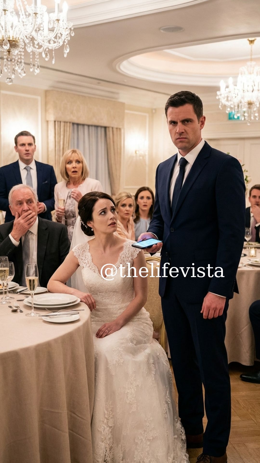 “We gave your wedding money to your sister. She deserves it more,” my father said proudly. I didn’t cry. I just looked at my fiancé. He stood up, pulled out his phone, and asked calmly, “Do you want me to tell them what my job really is?” My sister’s smile froze and vanished. The room fell completely silent. In that moment, I knew—the truth was about to haunt them forever.