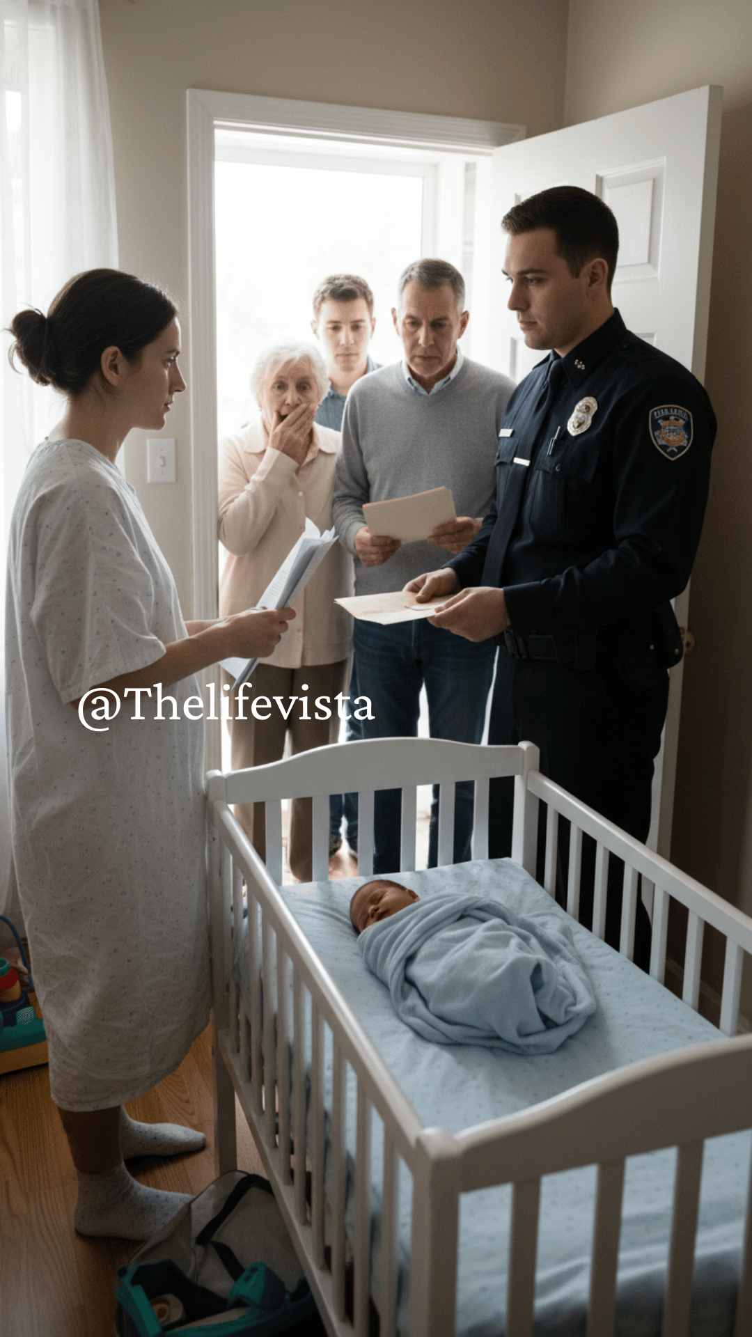 After I gave birth, my husband’s family announced, “In our tradition, the grandparents raise the firstborn.” When I refused, his mother smirked and said, “Then you’re dishonoring our ancestors.” My husband stood there, torn between them and me. That night, I made a quiet phone call. The next morning, they opened their mail—and the moment they read what I had done, they screamed.