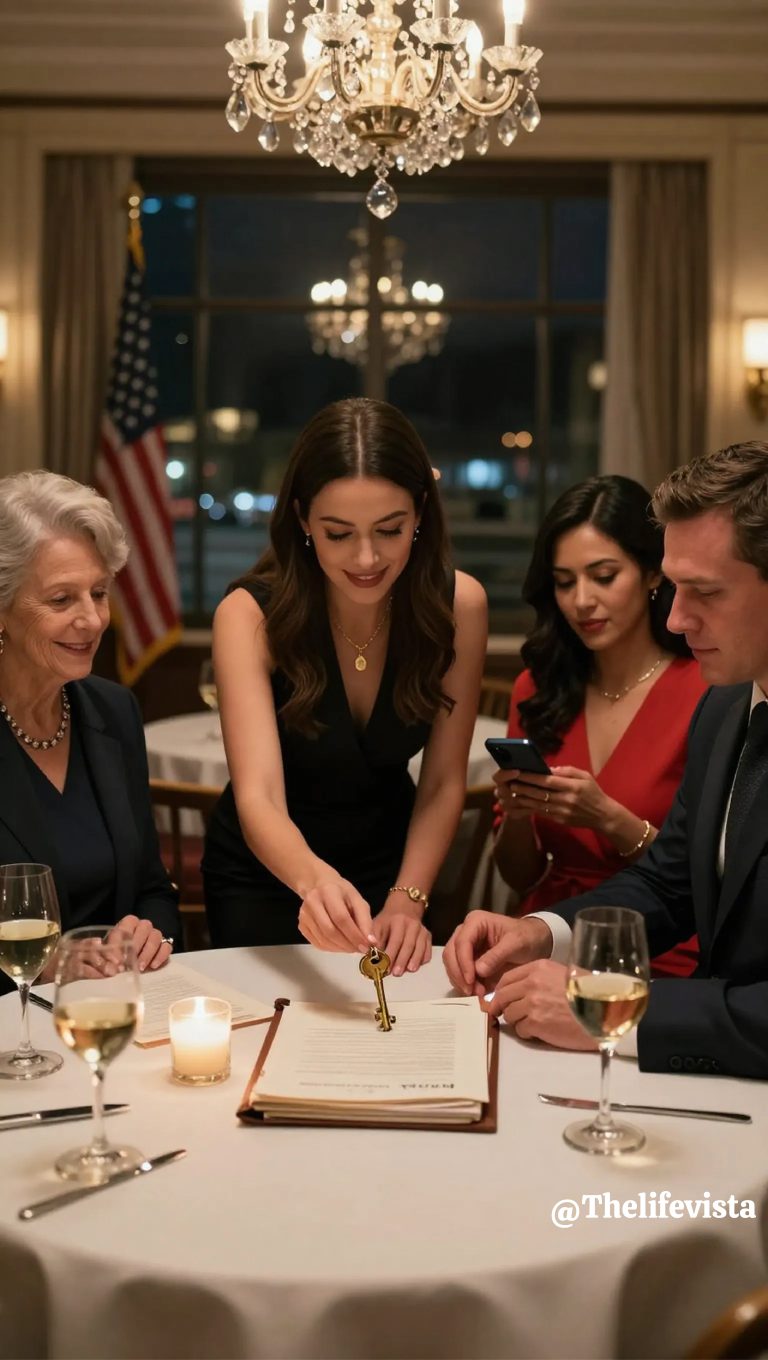 “Meet Sierra—She’ll Be Taking Your Place,” My Mother-in-Law Said. I Watched Them Laugh, Then Set Down My Glass and Smiled. “Just So You Know, the House Is in My Name—Not His.”