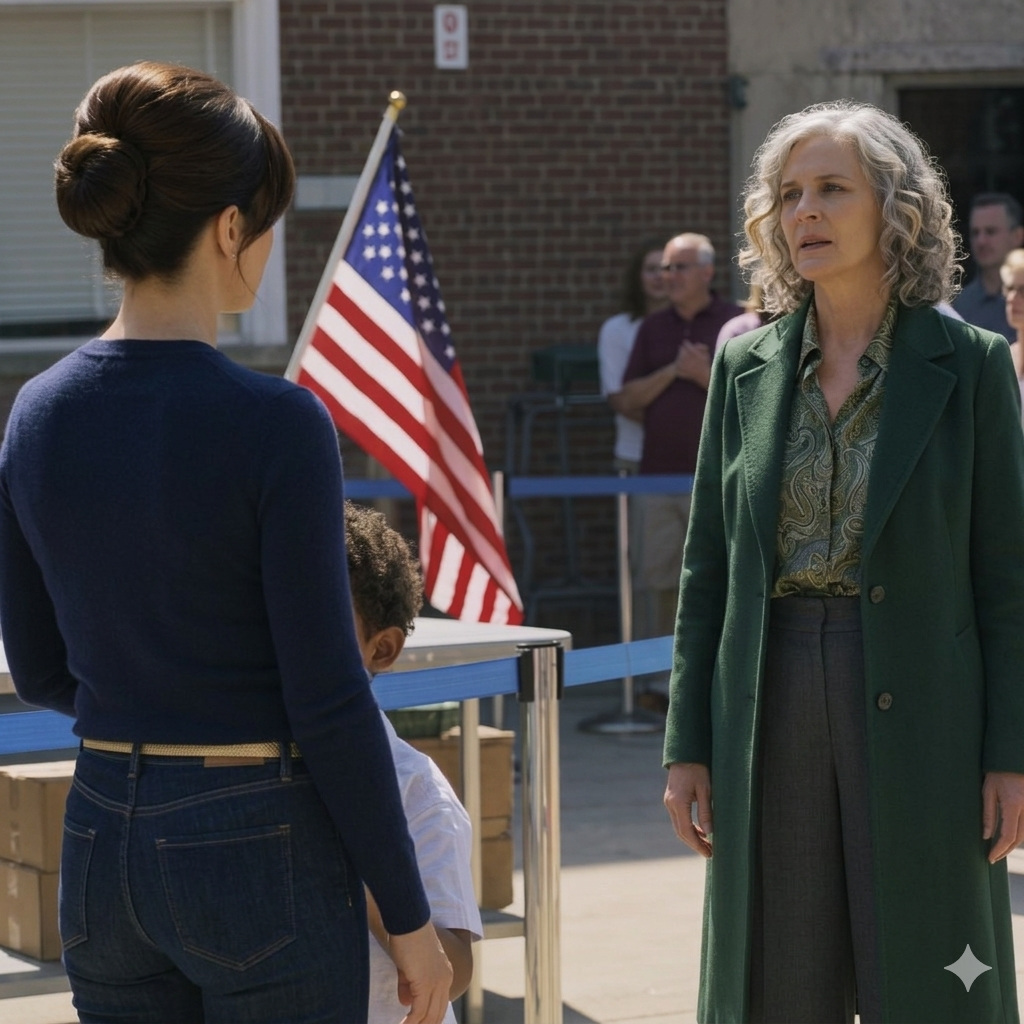 On a Tuesday morning in downtown Baltimore, I saw my sister’s duct-taped sneakers as she waited for a meal, her 7-year-old son clinging to her leg… she said they were “just struggling,” but her Honda was gone, they had to ride the bus in 90-degree heat, and her phone was always ready for her husband’s check-ins—so I pulled them into my car, turned on the AC, asked flat out, “Where’s the house?” and her answer gave me goosebumps…