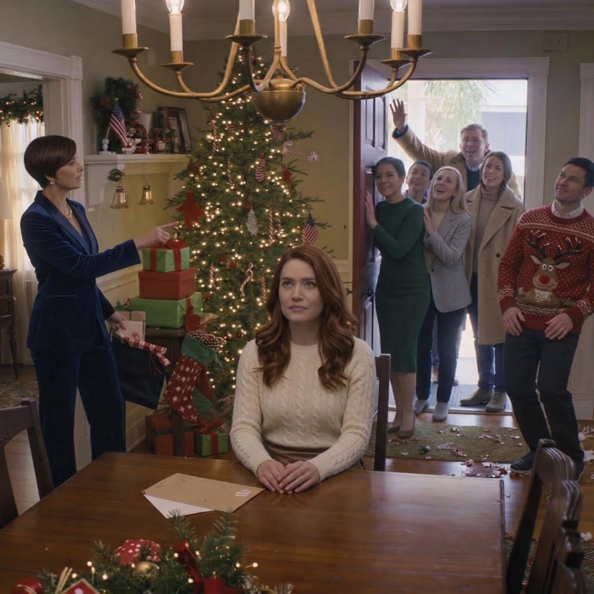 ‘She is imprisoned on serious crimes.!’ the agents yelled at the military dinner – while I stood there in my immaculate uniform. My father raised his glass, a smirk on his face as he looked at the cameras: ‘I was the one who reported her.’ He had no idea…who I really was.