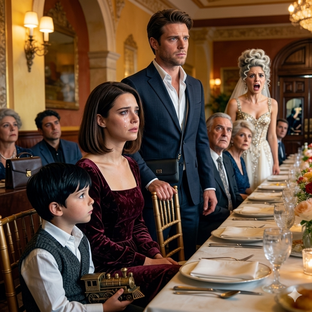 いとこの婚約ディナーで、彼女は私がシングルマザーだから「使い古し」だって冗談を言った。皆が笑った。母でさえも。すると、彼女の婚約者が立ち上がり、「彼らには真実を知る権利がある」と言った。  婚約ディナーはサクラメントにある、こぢんまりとした高級イタリアンレストランで開かれた。白いリネンのテーブルクロス、キャンドルの灯り、そして高価なワインが惜しみなく注がれた。私は長テーブルの端に静かに座り、6歳の息子エイデンをクレヨンとキッズメニューで楽しませようとしていた。その間、皆はいとこエミリーのビッグニュースを祝って乾杯していた。  エミリーはいつも一家のスターだった。成績優秀で、チアリーダーで、医学部にも通い、歯並びも完璧だった。今、彼女は金融業界の物静かな男、マイケルと婚約した。このディナーは祝賀会のはずだったが、私にとっては「家訓」という名の下に、またしてもさりげなく辱めを受けているように感じられた。  ワインで明らかに口が緩んでいた。  エミリーはシャンパングラスを掲げ、ニヤリと笑って言った。「愛とタイミング、そして特定の人みたいにならないことを祈るわ。気を悪くするわけじゃないけど、私は絶対に彼女のように、独身で子供を持つなんてなりたくないわ」。彼女の視線はまっすぐ私に向けられた。  テーブルは爆笑に包まれた。  私は凍りついた。  叔父のグレッグが口を挟んだ。「ああ、男は中古品を欲しがらない。それは事実だ」。  私の母でさえ、ワイングラスの向こうでくすくす笑った。「まあ、彼女は自立しているってことね」。  頬が熱くなり、胸が締め付けられるような思いで、私はパン皿を見つめていた。エイデンは困惑した様子で私を見上げた。  その時、思いがけないことが起こった。  マイケル――そう、新郎だ――がゆっくりと立ち上がった。  彼の椅子が床を擦る音が大きく響き、何人かの笑い声が静まった。彼はテーブルを見回し、私の座っている方へと歩いてきた。  「彼らには何か知っておくべきことがあると思う」と彼は落ち着いた声で言った。  部屋は静まり返った。  エミリーの笑顔が消えた。「マイケル？」  しかし、彼は彼女を見なかった。  彼は私の隣に立って、椅子の背もたれに軽く手を置いた。  「この夕食がこれ以上進む前に」と彼は言った。「皆さんに真実を聞いてもらうべきだ」  私は彼を見つめた。彼が何を言おうとしているのかわからなかったが、それが何であれ、部屋の空気は冷えていた。  誰も動かなかった。誰も息をしなかった。  そして彼は話し始めた…続きはコメント欄へ