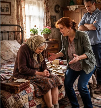 母の家から物が消え始めました。最初は小さな物、次に貴重品やお金が消えていきました。