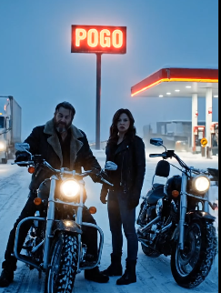 ホワイトアウトの中、彼女は震えていた。指はコートに押し付けられ、冷気が骨まで切り裂いた。バイクの男に隠された合図を送ると、駐車場は息を呑んだ。まるで世界が次に何が起こるのかを目撃しようと決めたかのようだった。