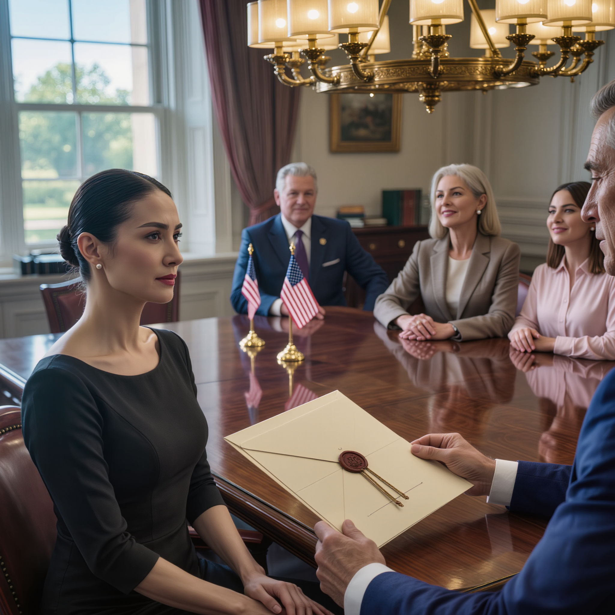 At the reading of the will, my parents gave my half-sister $15 million and told me, ‘Go ahead and make your own way.’ My stepmother smiled and added, ‘Some people are born luckier than others, my dear.’ I didn’t argue. I didn’t cry. I sat there and let them celebrate. Then my grandfather’s lawyer stood up with a separately sealed envelope and said, ‘There’s one more inheritance that’s been kept secret until now.’ He cleared his throat and read, ‘To my granddaughter, I leave…’ And my stepmother’s smile vanished in an instant.