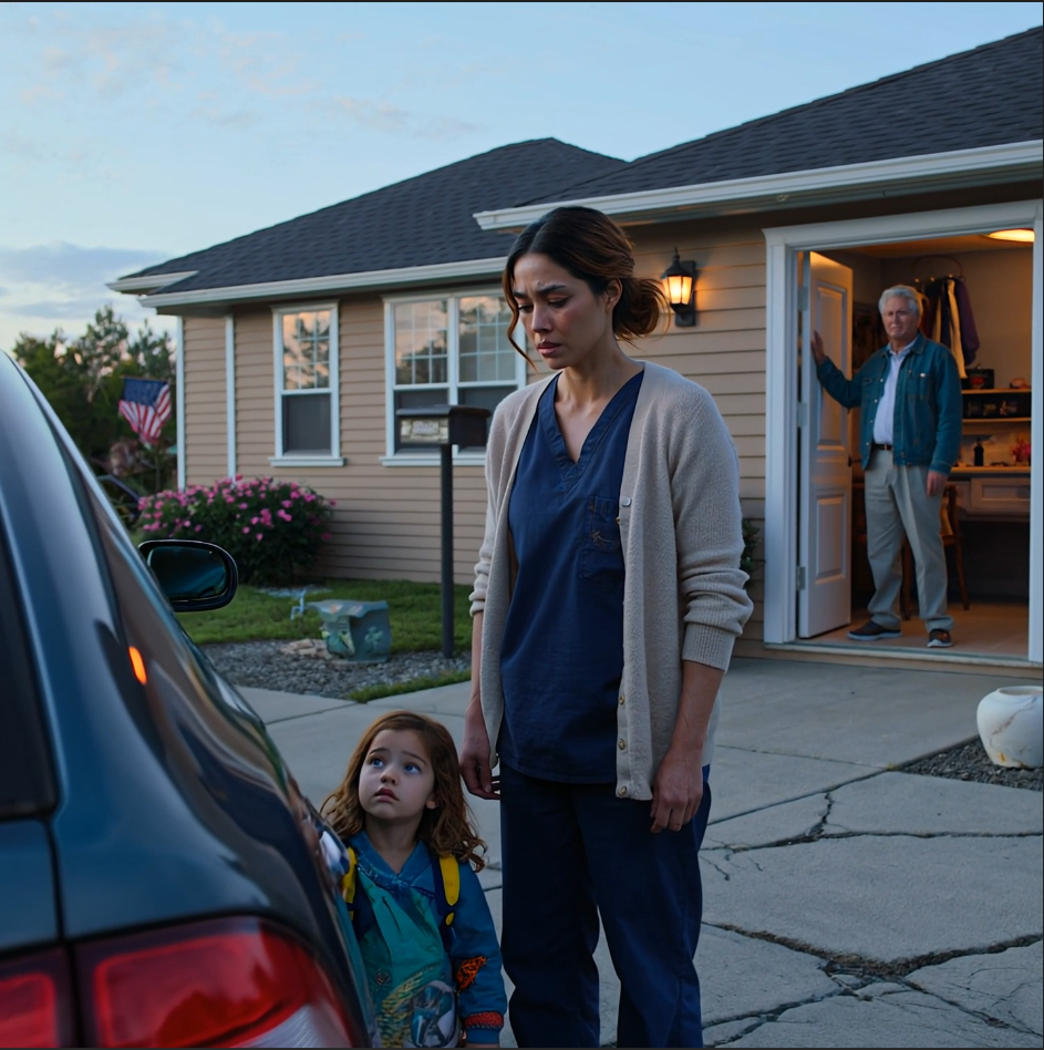 What stayed with me wasn’t the dust still hanging in the driveway or the aftershock rattling through my bones. It was how calmly my father looked at my five-year-old daughter, saw the stuffed bear in her arms, and decided she was the one person there was no room for.