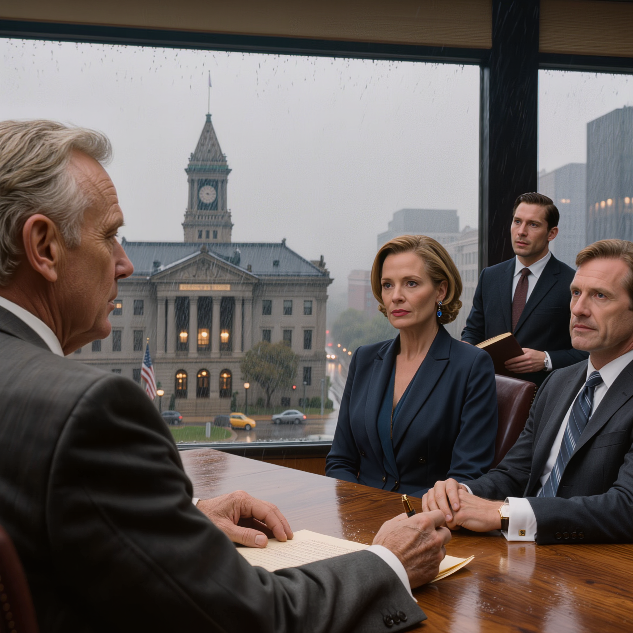 My wife demanded the whole company. “The workshop behind the house is your part,” her lawyer smiled as he pushed the file across the table in that conference room in Ohio. I signed everything, handed over exactly what they thought they had already calculated, and let her sit there exhaling like she had just won all 31 years of the marriage — until one page turned and the calm on the other side of the table started to change.